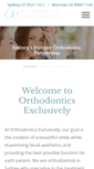 Mobile Screenshot of ortho-x.com.au